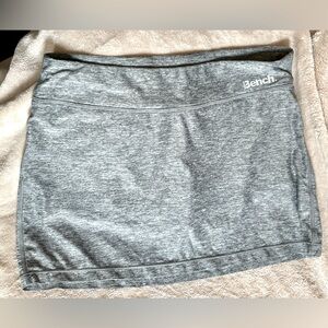 Grey Blend Bench Athletic Skort - Medium